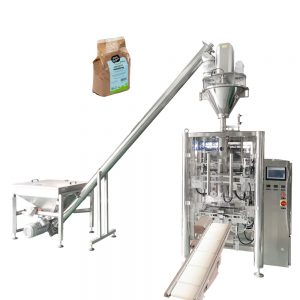 ថង់ខ្នើយ gusset ដោយស្វ័យប្រវត្តិ ម៉ាស៊ីនវេចខ្ចប់បញ្ឈរ