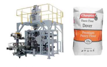 ម៉ាស៊ីនខ្ចប់ស្វ័យប្រវត្តិសម្រាប់ម៉ាស៊ីនវេចខ្ចប់ម្សៅ 20 គីឡូក្រាម