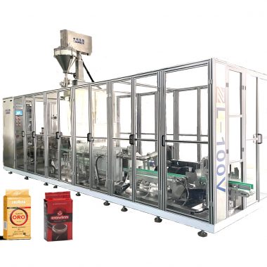 ZL100-V ម៉ាស៊ីនវេចខ្ចប់ដោយស្វ័យប្រវត្តិសម្រាប់ម្សៅកាហ្វេ និងដំបែ