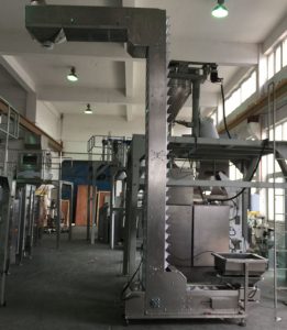 Z-shape degerter powder feeding system ប្រព័ន្ធបំលែងម្សៅម្សៅដែលមានរាង Z-shape