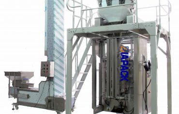 ម៉ាស៊ីនវេចខ្ចប់គ្រាប់កាហ្វេដោយស្វ័យប្រវត្តិ (ថង់ផ្សាភ្ជាប់ quad ជាមួយសន្ទះ degassing)